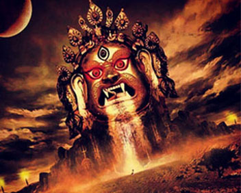 Pret Badha group Removal Puja on Holi