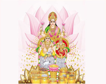 Group Lakshmi Kuber Puja
