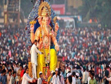 ganpati sthapna and visarjan puja